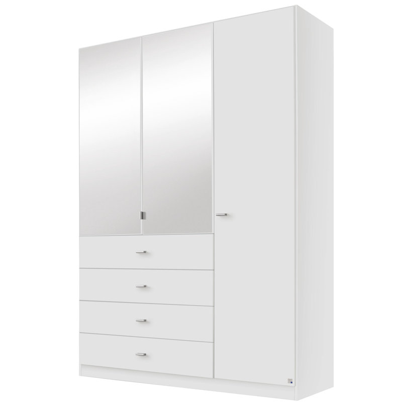 Sinsheim 3 Door Wardrobe, White