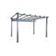 Hales Black Aluminum Roof for Pergola-347472599