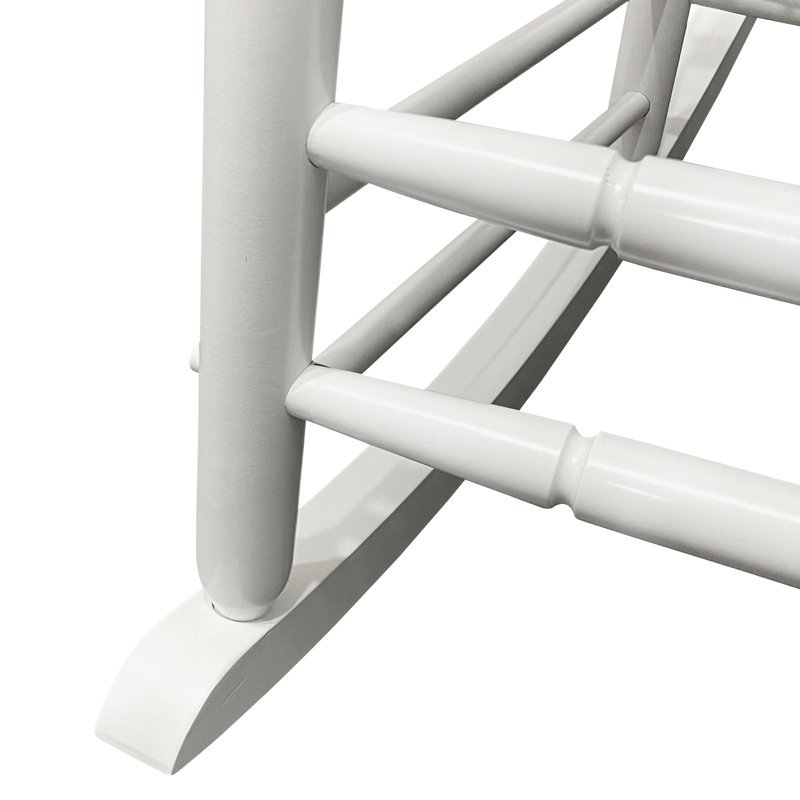 Chaise berçante balcon pour adulte - blanc, Blanc