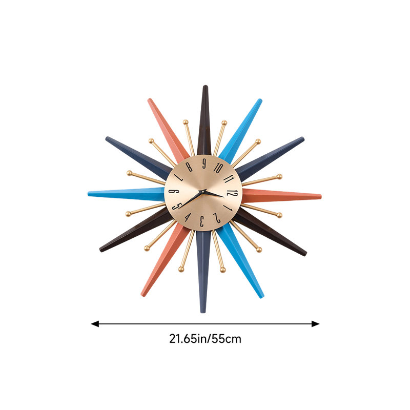 Iron Wall Clock, Large: 55"
