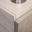 Table de chevet 2 tiroirs Alderville