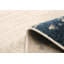 Tapis abstrait ivoire / bleu Jurgita-2142390923