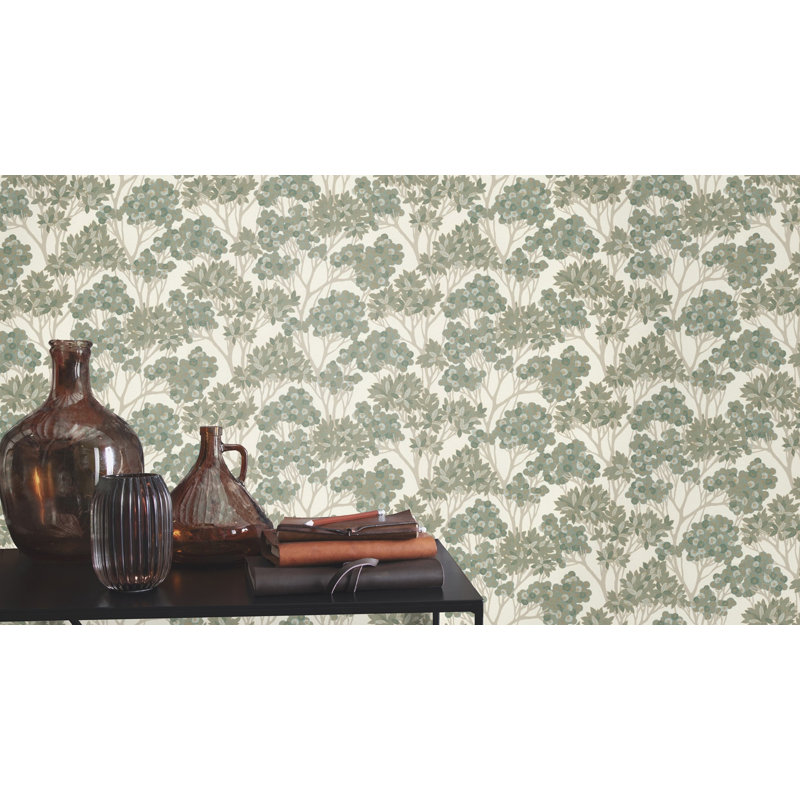 Papier peint Stickley Tree, Vert