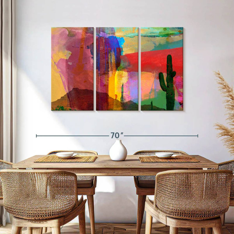 Harnek Mesa Abstract, 36" H x 57" W