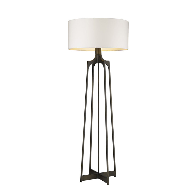 Lampe sur pied 58,75 po 1 lumière Hauer