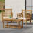 2 CLUB CHAIRS + TABLE