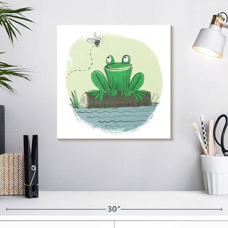 Ashelle Froggy Frog, 16" H x 16" W