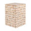 Tabouret d'appoint en bois massif Hobbes Murrill