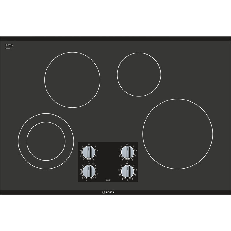 500 Series 31" Electric Cooktop with 4 Burners