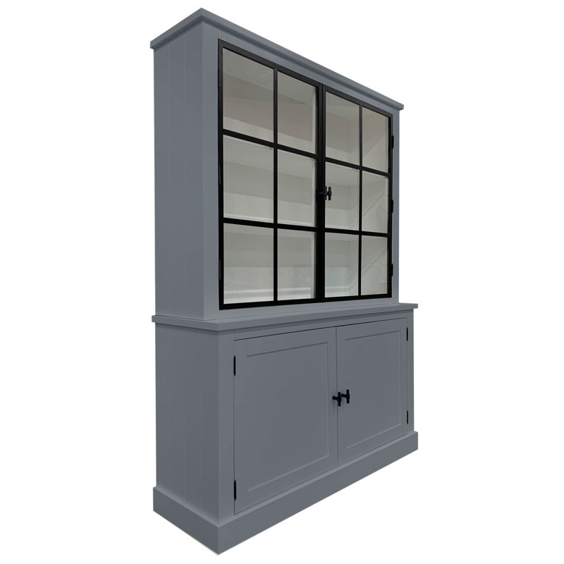 Mooneyham Display Cabinet, Traffic Grey