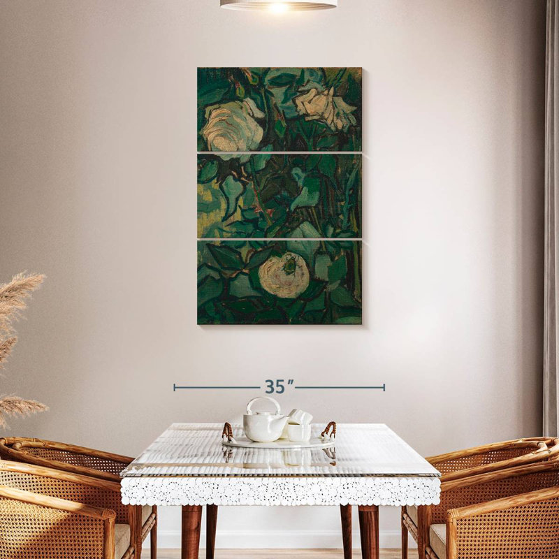 Harnek Roses 1889, 45" H x 28" W