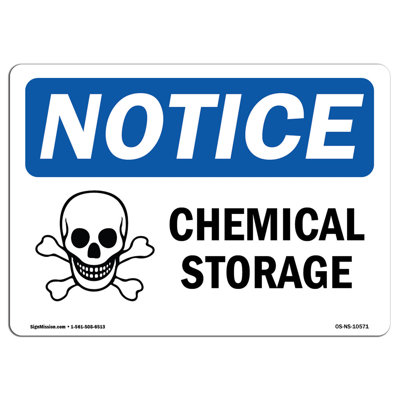 Chemical Storage Sign