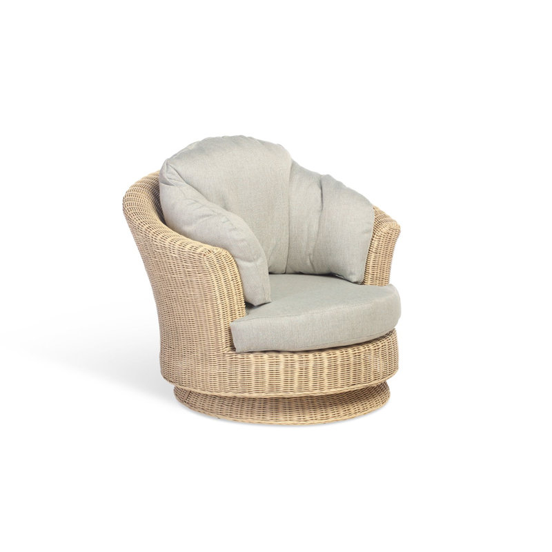 Upholstered Swivel Accent Chair
