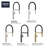 Essence New Single Handle Kitchen Faucet with SilkMove® and with Accessories-20978167