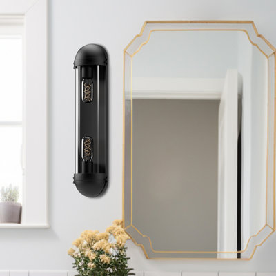 Éclairage pour salle de bain 2 lumières Cyrus