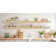 Emerald Lee 2 Piece Oak Floating Shelf