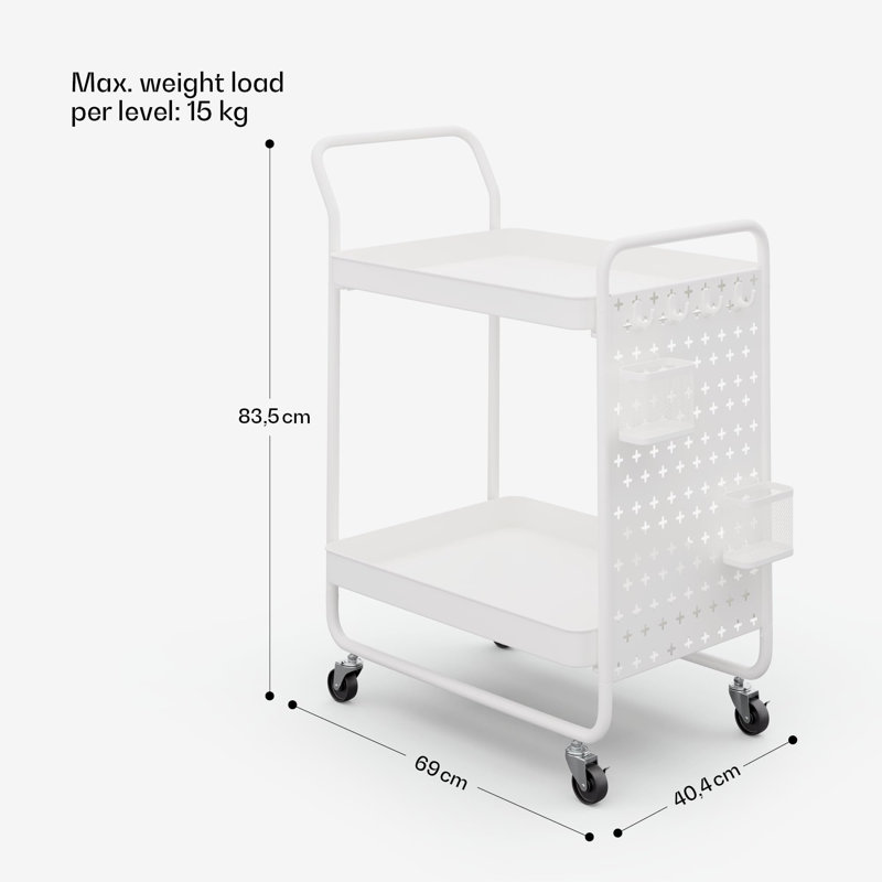 Wood Bar Cart