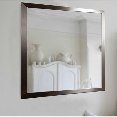 Arazeli Engineered Wood Flat Wall Mirror