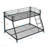 Metal Bunk  Bed  Tf  Black