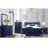 Sleigh Bed with Led