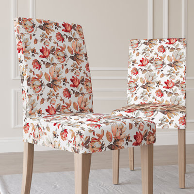 Housse extensible pour chaise de salle à manger Alvina