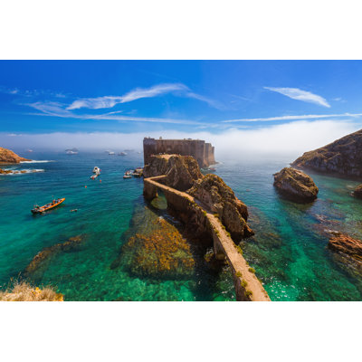 Fort in Berlenga Island par Tpopova - photographie sur toile tendue