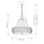Chevigny 4 - Light Drum Pendant