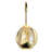 Venezia 5-in Integrated LED ETL Certified Teardrop Armed Wall Sconce Light with Glass Shade-65216908