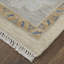 Karina Hand Knotted Wool Oriental Area Rug in Blue/Beige/Gray-1416130545