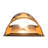 Tall Pines Steel Flush Mounted Sconce