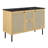 Modway Chaucer 48'' Single Bathroom Vanity with Wood Top-93811905-93811904