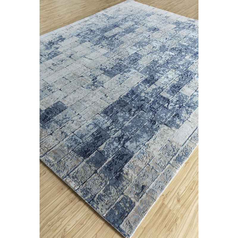 Tapis contemporain noué à la main Dover