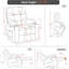 Fauteuil inclinable électrique en similicuir Adavia-370202683