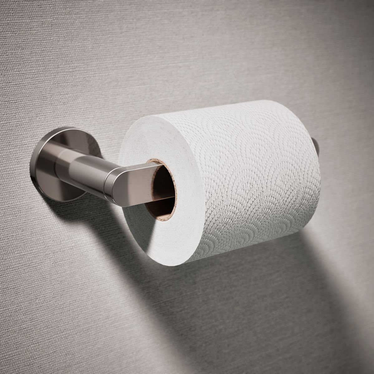 Composed Toilet Paper Holder, Vibrant Titanium