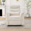  Fauteuil inclinable manuel pivotant et berçant de 34,6 po de largeur-751858886
