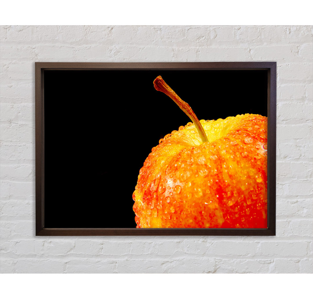 Delicious Apple - Einzelner Bilderrahmen Kunstdrucke auf Leinwand