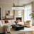Espen 42" W 8-Light Dimmable Drum Chandelier