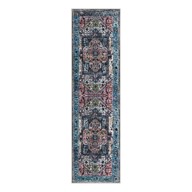 Acelin Oriental Indoor Rug, Runner 2'2" x 7'10"