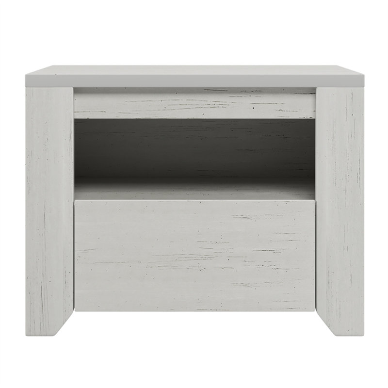 Table de chevet blanc cassé Millissa