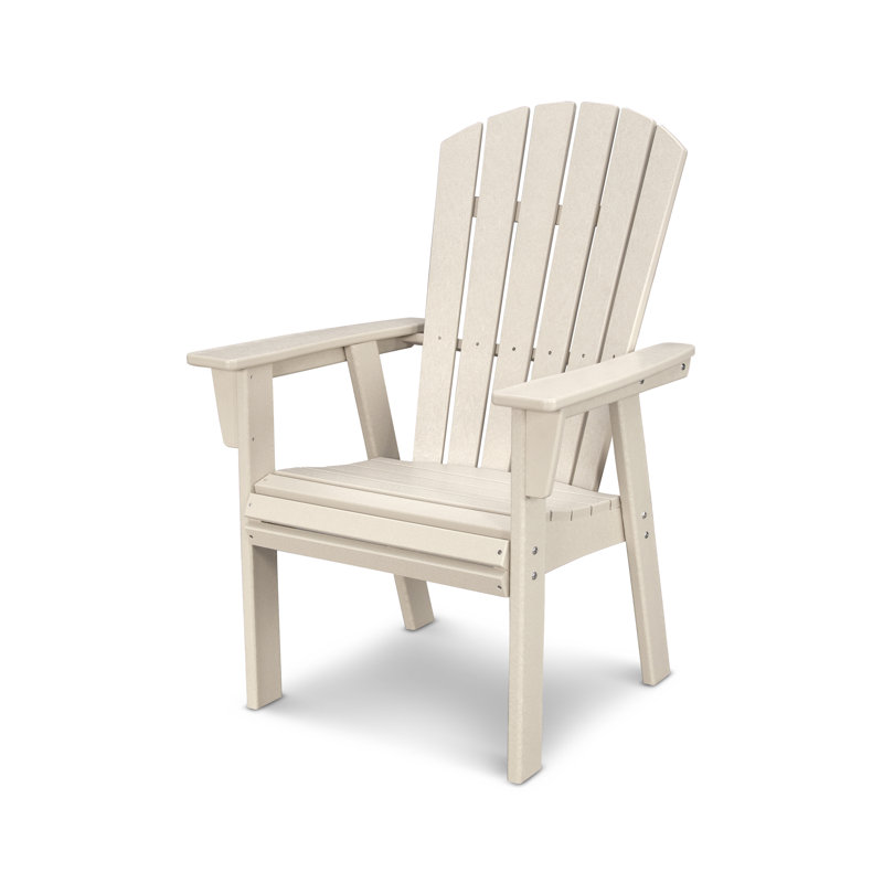 Chaise Adirondack POLYWOOD Nautical Curveback, Sable