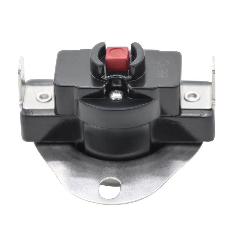 Interrupteur de fin de course 90 ° à remise à zéro manuelle de thermostat de sécurité pour pièces entières amélioré - pièce de rechange n ° 487231784 - de remplacement et compatible avec certaines sécheuses Wascomat et Electrolux Professional