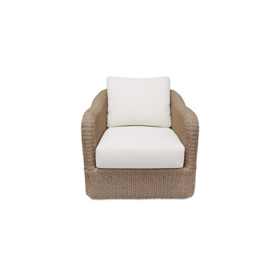 Bodhi Outdoor Swivel Accent Chair Natural
