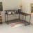 Cadmore L-Shaped Metal Base Computer Desk-1660254560