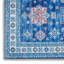 Tapis blanc / bleu / beige performance tissé à la machine / tissé à la machine Sykesville-1772379441
