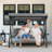 Fassold Outdoor Patio Swing Chair for 3 People, with Removable Cushion and Convertible Canopy-837360192