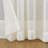 Akari Slub Textured Linen Blend Semi Sheer Grommet Curtain Panel-32960498-32960502