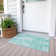 Granier Washable Striped Indoor / Outdoor Rug