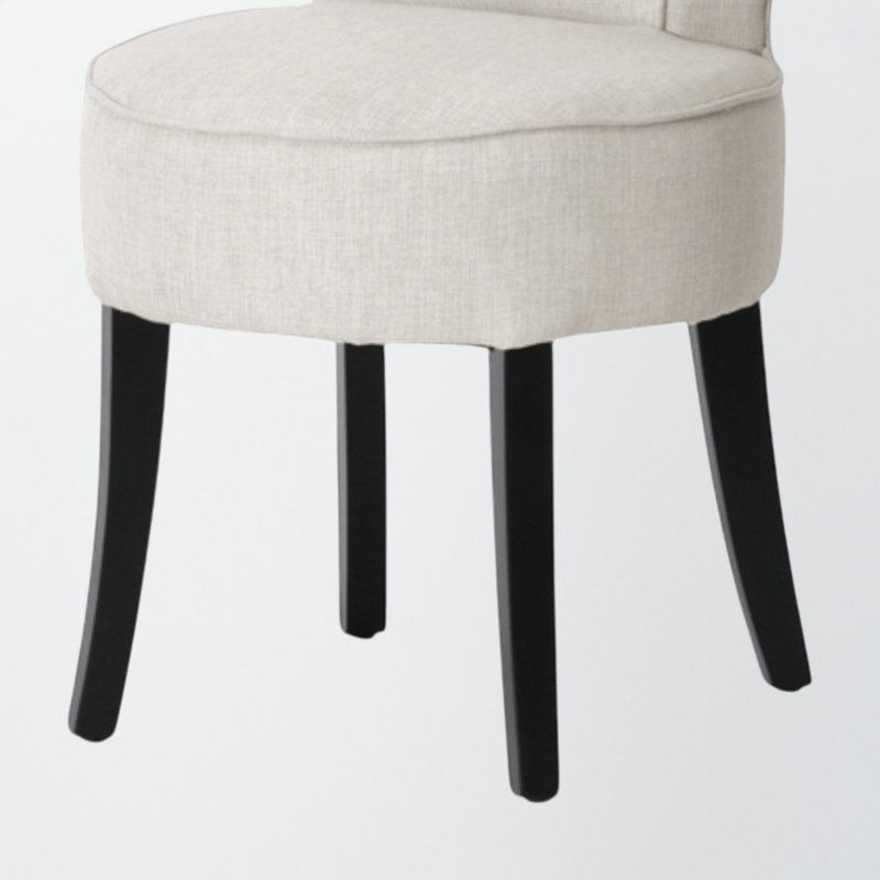 Tabouret d'appoint Millani, Beige