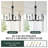 Qmari 6 - Light Iron Dimmable Chandelier-2125584068
