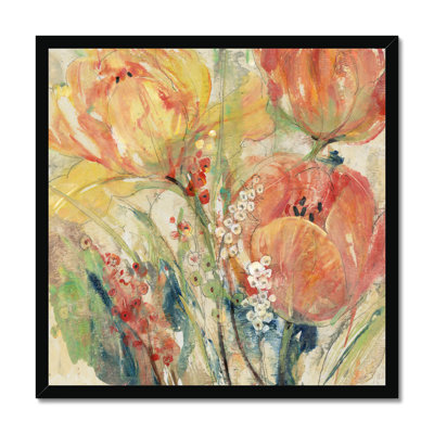 Spring Tulip Array I by Tim OToole - Painting
